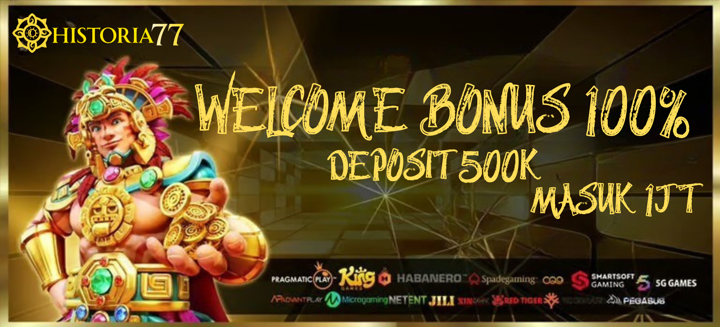 BONUS NEW MEMBER 100% DEPOSIT 500RB MASUK 1JT
